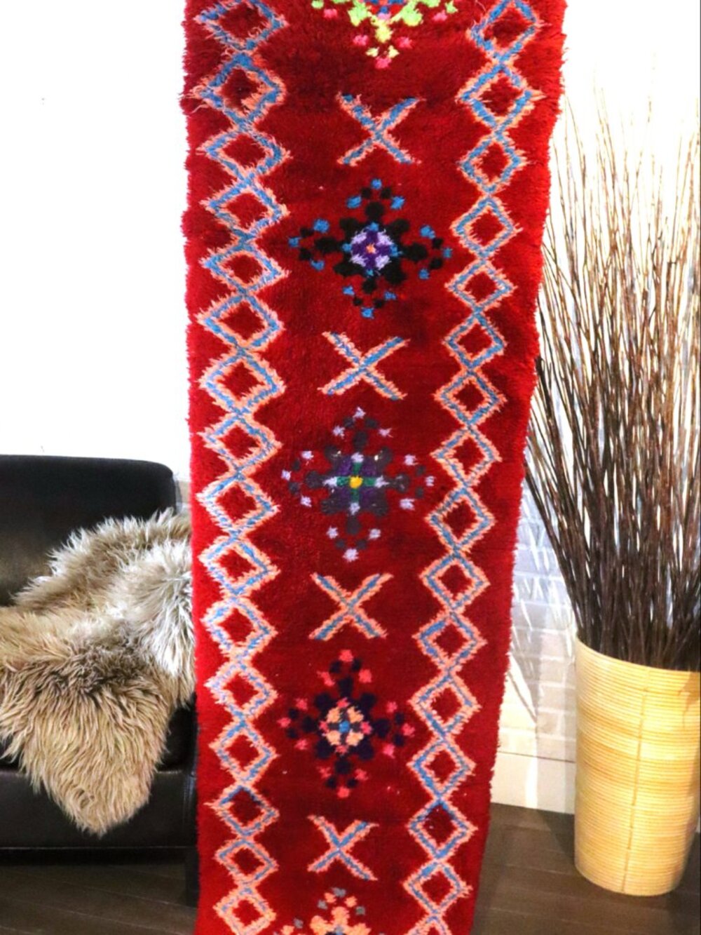 50% CLOSING SALE TODAY's Live Show NEW HANDMADE Moroccan Rug runner